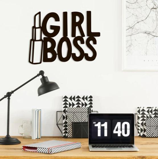 GIRL BOSS - Wall Art