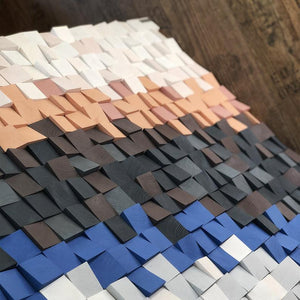 Stream Wood Mosaic Wall Decor