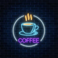 COFFEE TIME NEON WALL ART