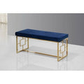 Modern Bench Blue