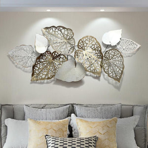 Gorgeous Floral Ecstasy Metal Wall Hanging