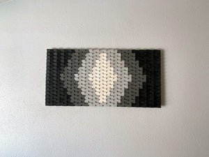 The Black Eye Wood Mosaic Wall Decor
