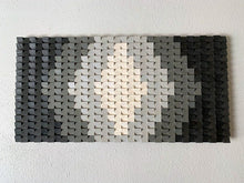 Load image into Gallery viewer, The Black Eye Wood Mosaic Wall Decor
