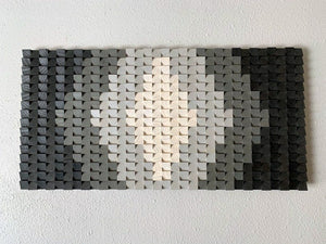 The Black Eye Wood Mosaic Wall Decor