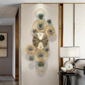 Modern Rustic Metal wall clock