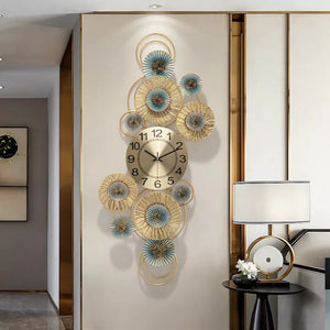 Modern Rustic Metal wall clock