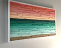 An Evening With Joy Plank Wood Mosaic Wall Décor