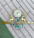 Always Together Metal Wall Clock