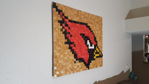 Angry Bird Wood Mosaic Wall Decor