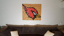 Load image into Gallery viewer, Angry Bird Wood Mosaic Wall Decor

