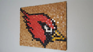 Angry Bird Wood Mosaic Wall Decor