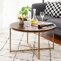 Azriel Cross Legs Coffee Table