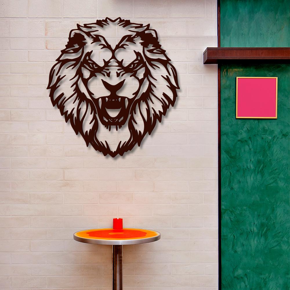 Beautiful Lion Head Wall Hanging
