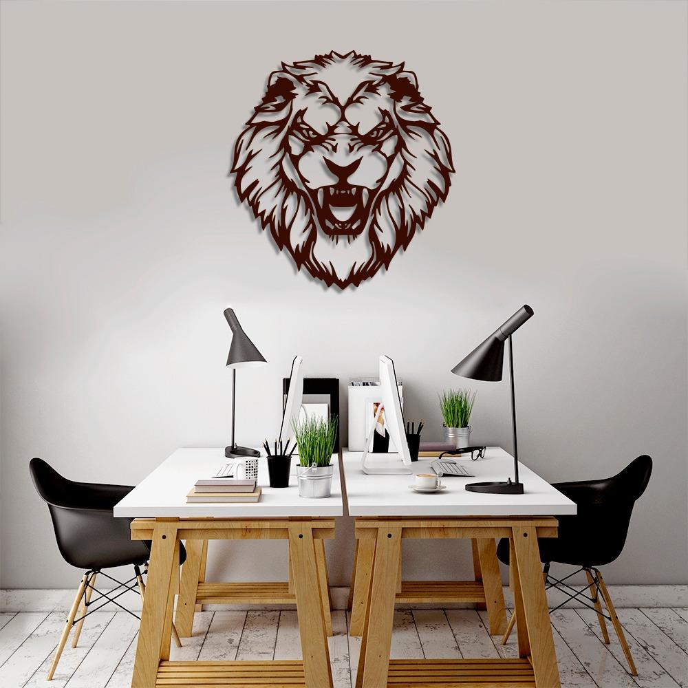 Beautiful Lion Head Wall Hanging