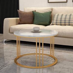 Beautiful Tethered Metallic Tables (Set of 2)