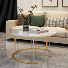 Load image into Gallery viewer, Beautiful Tethered Metallic Tables (Set of 2)

