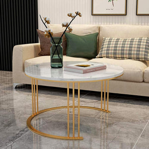 Beautiful Tethered Metallic Tables (Set of 2)