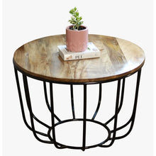 Load image into Gallery viewer, Bowled Solid Wood Coffee Table
