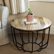 Load image into Gallery viewer, Bowled Solid Wood Coffee Table
