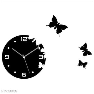 Butterfly Designer Wall Clock