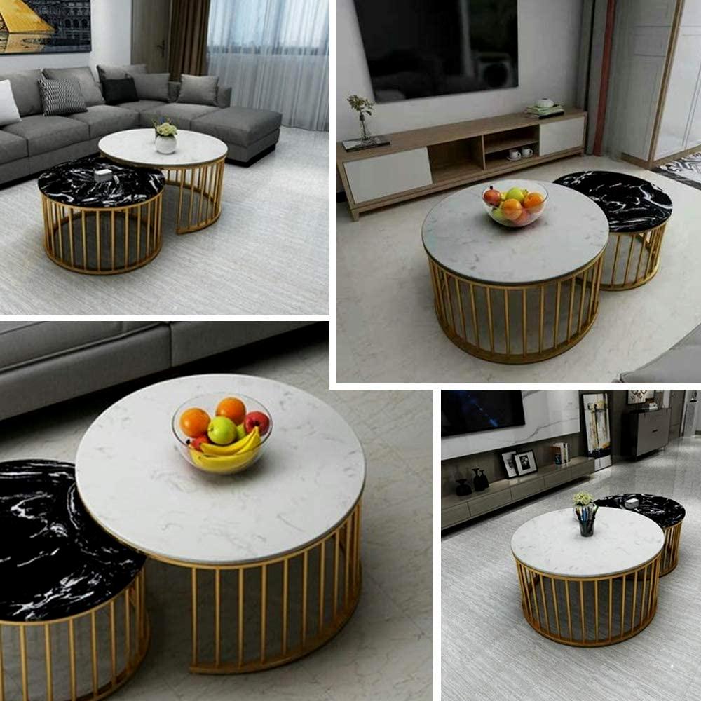 Caged Golden Tables (Set of 2)