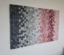 Load image into Gallery viewer, Majestic Cherry Blossom Wood Mosaic Wall Decor
