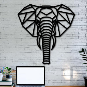 Elephant Face Wall Hanging