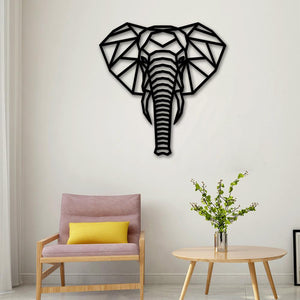 Elephant Face Wall Hanging