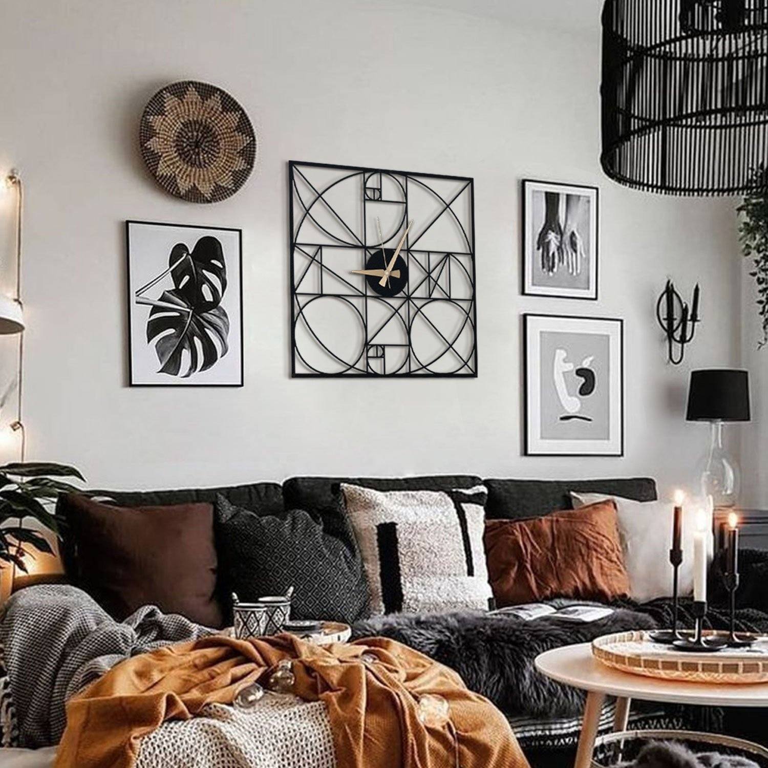 Golden Section Wall Clock