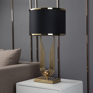 Modern Contemporary Black Table Lamp Home Decor