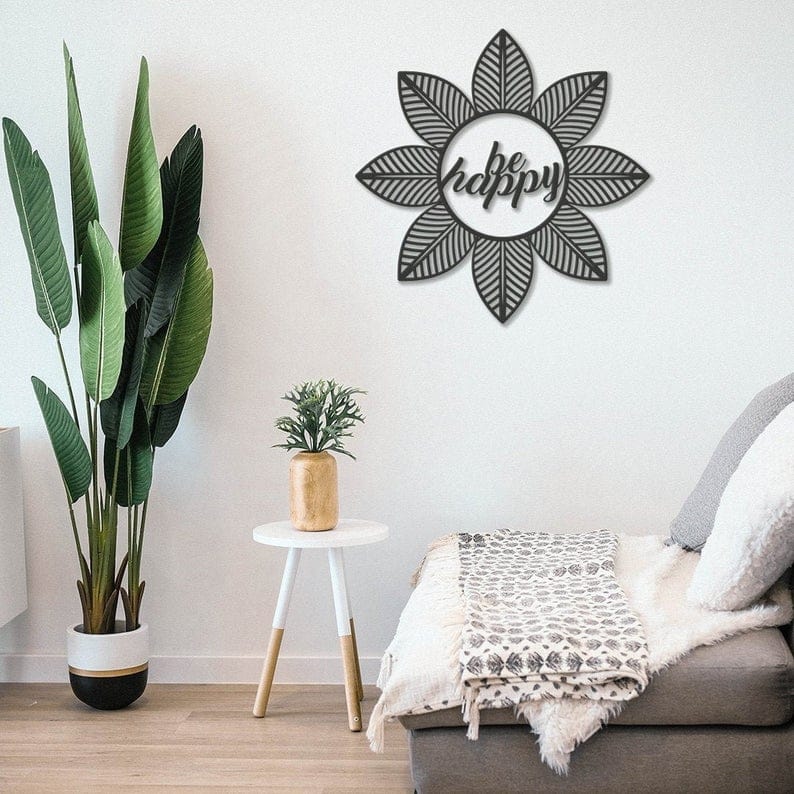 Be Happy Wall Hanging
