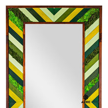 Load image into Gallery viewer, Preserved Green Moss Wall Mirror

