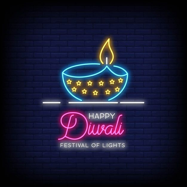 Happy Diwali Led Neon Light