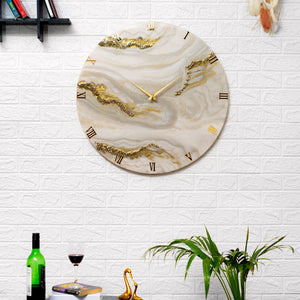 Desert Queen Epoxy Resin Wall Clock