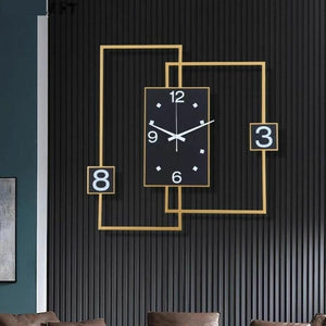 Glorious Design Metal Wall Clock