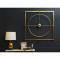 Gorgeous Golden Design Metal Wall Clock