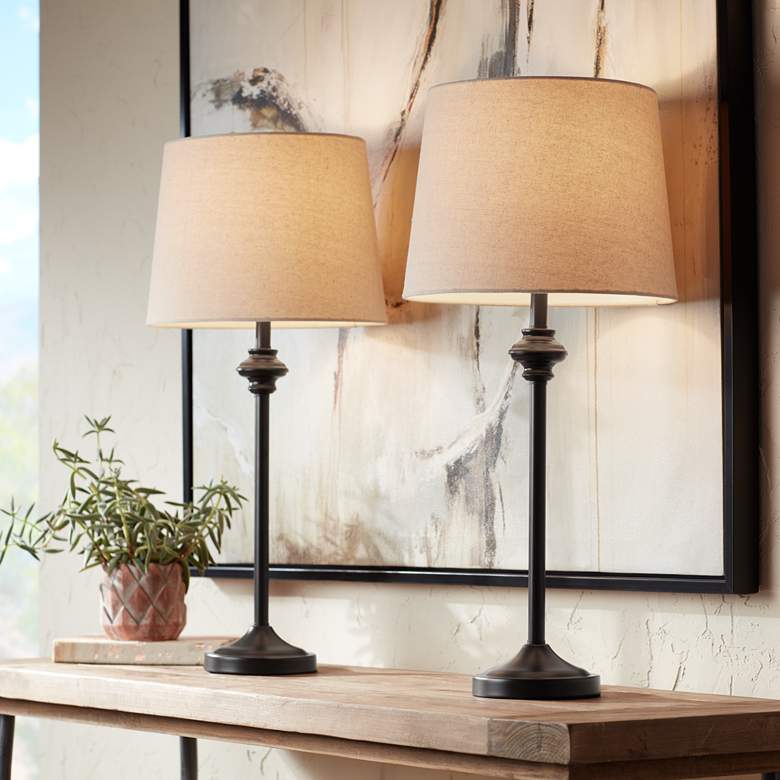 Modern Contemporary Black Table Lamp Home Decor
