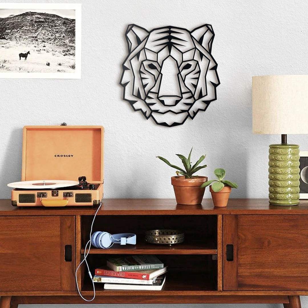 Tiger Head Wall Hanging