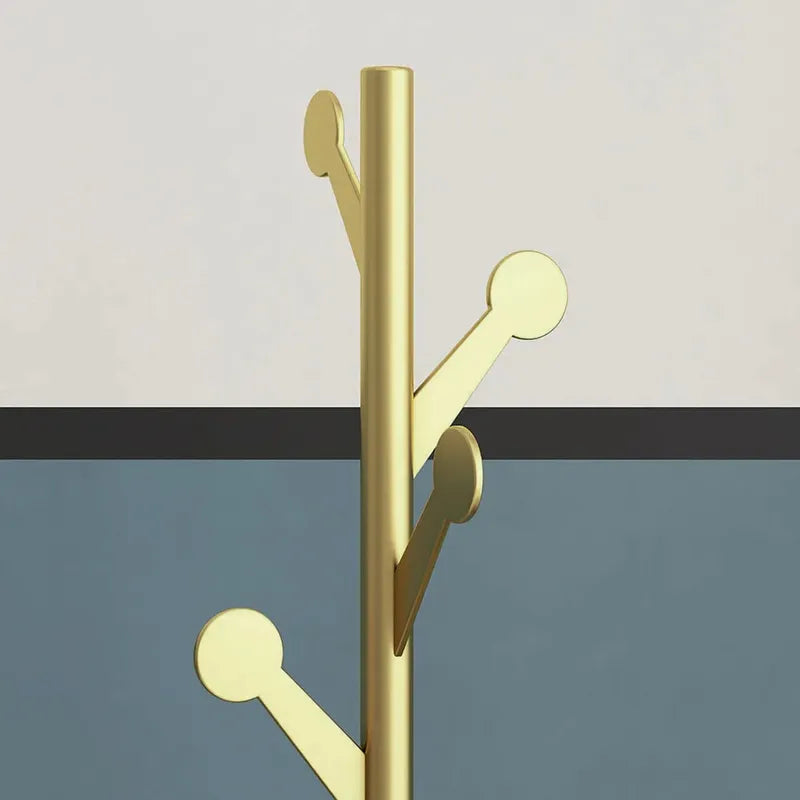 Marble Clothing Rack Gold with Hooks for Bedroom – Saajawat