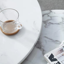 Load image into Gallery viewer, Metallic Nesting Center Tables In Golden Luxe Base
