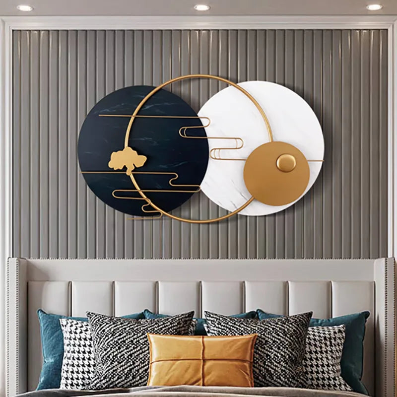 Large Abstract Metal Wall Frame (48X 24 Inches) - Creator Handicrafts