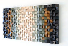 Load image into Gallery viewer, Mother Earth Handmade Wood Mosaic Wall Decor
