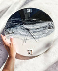 Ocean Magic Epoxy Resin Wall Clock