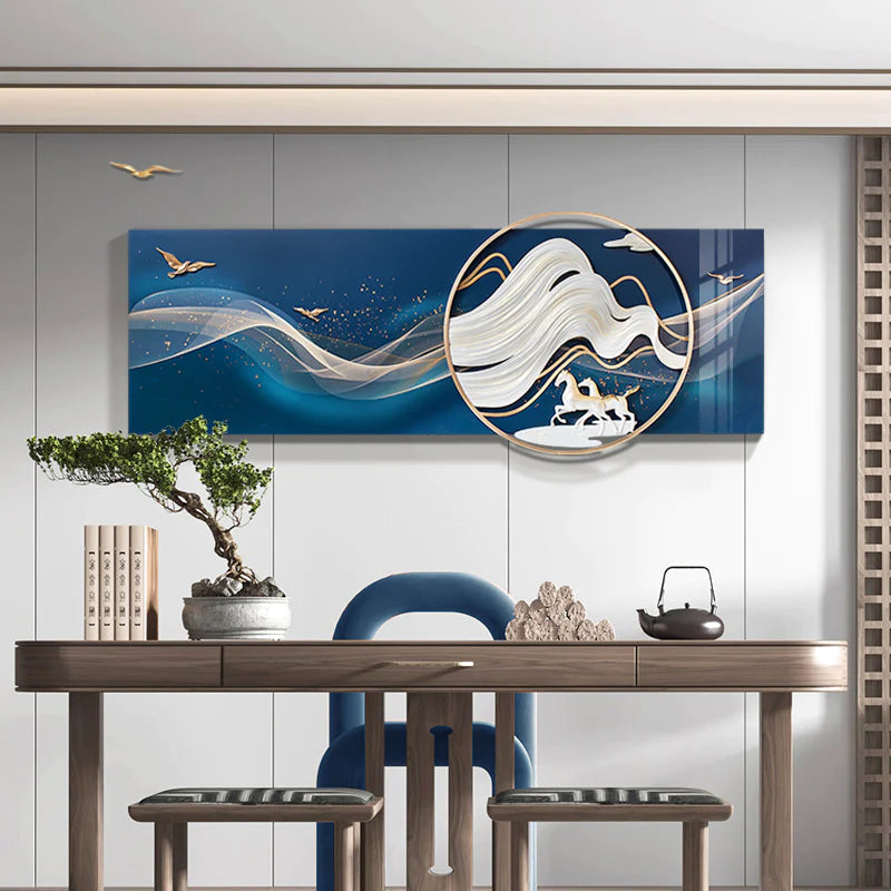 Riding The Wind Premium Horse Wall Art