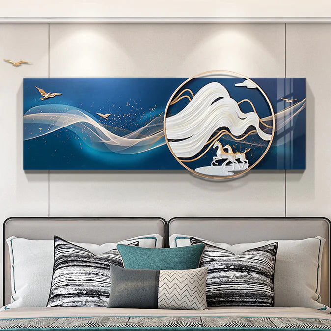 Riding The Wind Premium Horse Wall Art