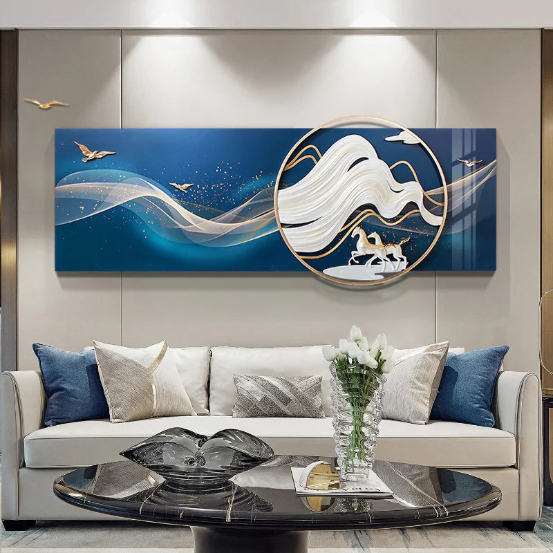 Riding The Wind Premium Horse Wall Art
