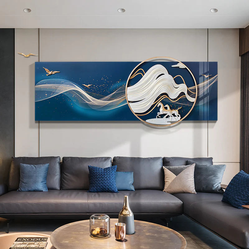 Riding The Wind Premium Horse Wall Art