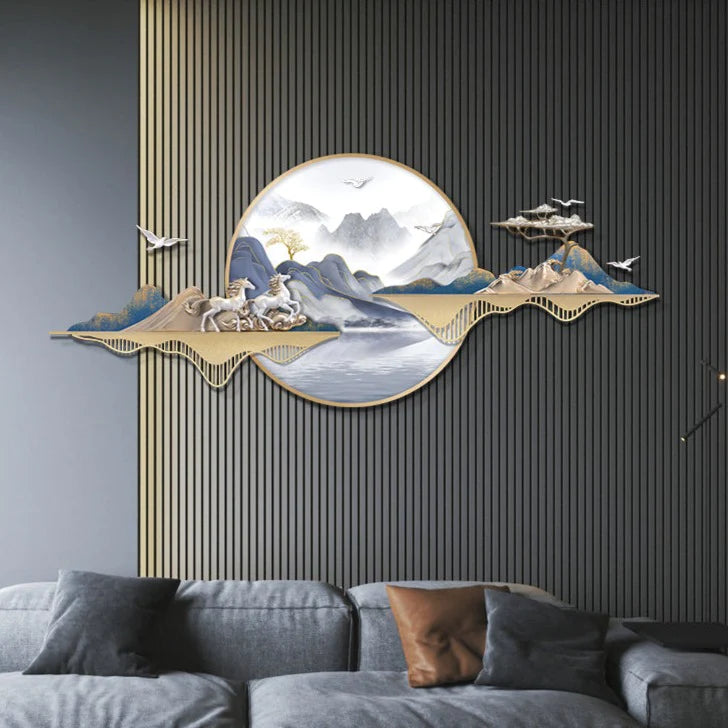 Riding the Wind Premium Horse Wall Art