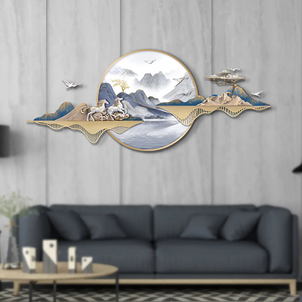 Riding the Wind Premium Horse Wall Art
