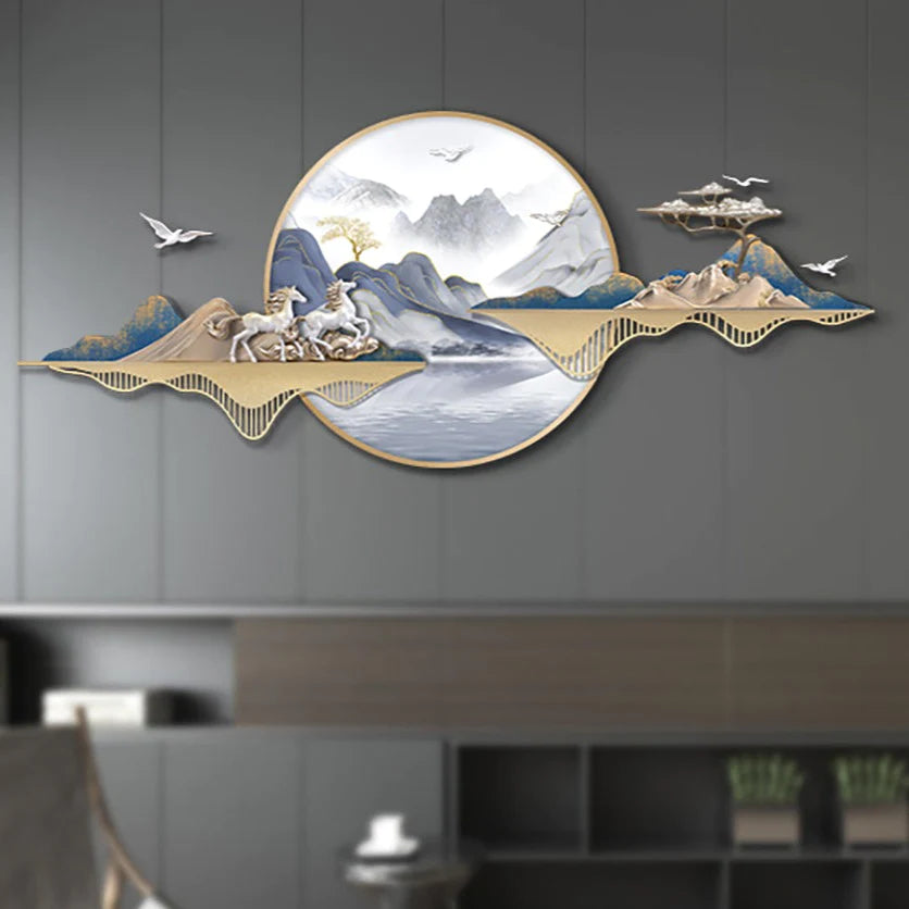 Riding the Wind Premium Horse Wall Art